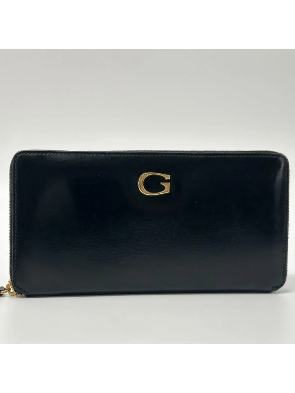 ★SOLD★ Gucci Archive Vintage Zip Around Wallet Leather - Picture 2 of 14